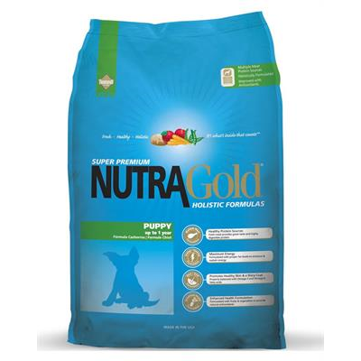 Nutra Gold Holistic Puppy อาหารลูกสุนัข หย่านม-1ปี หอมกินง่ายย่อยง่าย เสริมภูมิคุ้มกัน บำรุงขน (3kg)